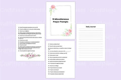 Prayer Prompts Guide for Inspiration - CraftNest - Digital Crafting and Art