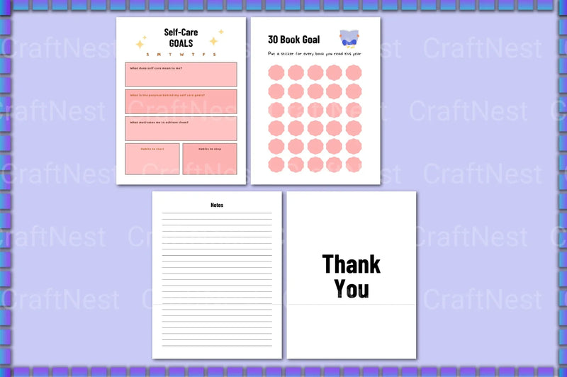 Goal Planner Guide - CraftNest - Digital Crafting and Art