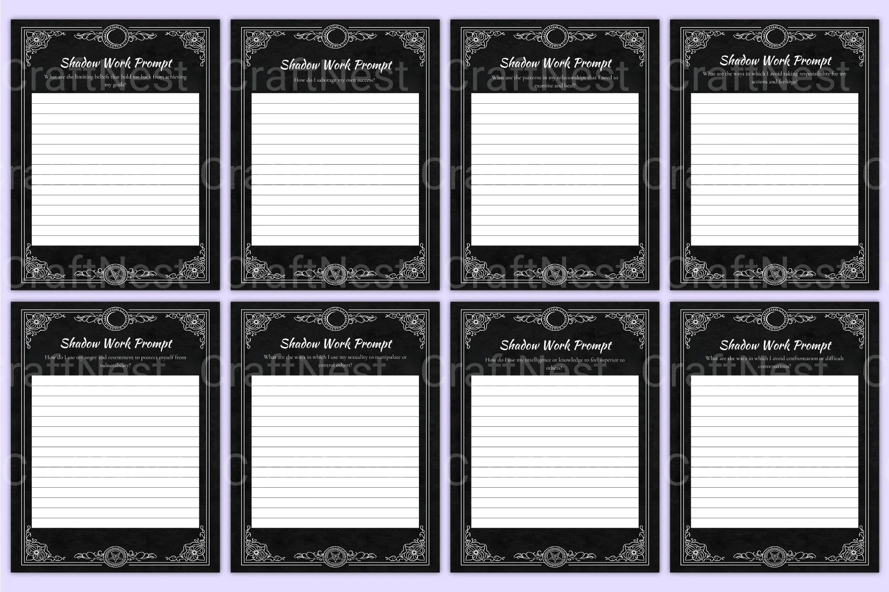 Empowering Shadow Work for Women - CraftNest - Digital Crafting and Art