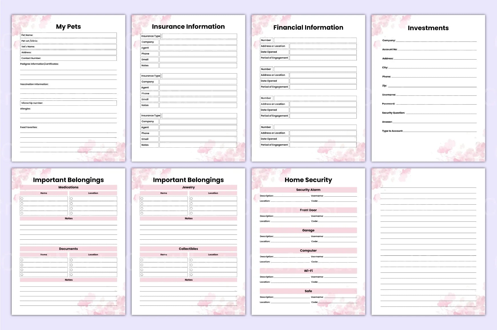 End of Life Planner Guide - CraftNest - Digital Crafting and Art