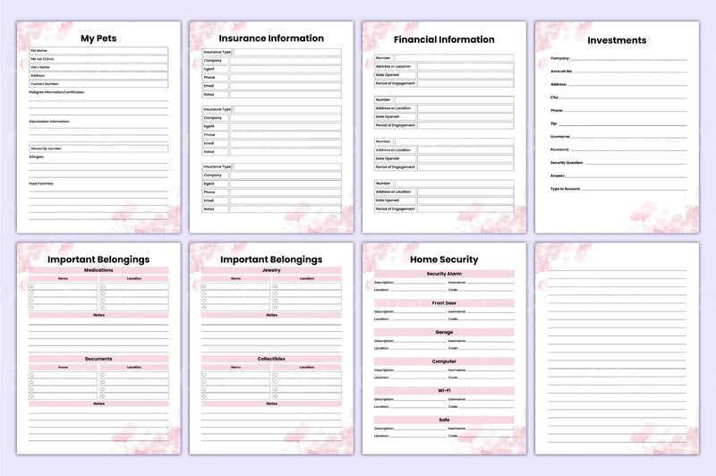 End of Life Planner Guide - CraftNest - Digital Crafting and Art