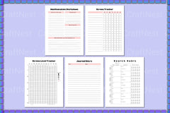 ADHD Mental Health Planner for Improved Focus - CraftNest - Digital Crafting and Art