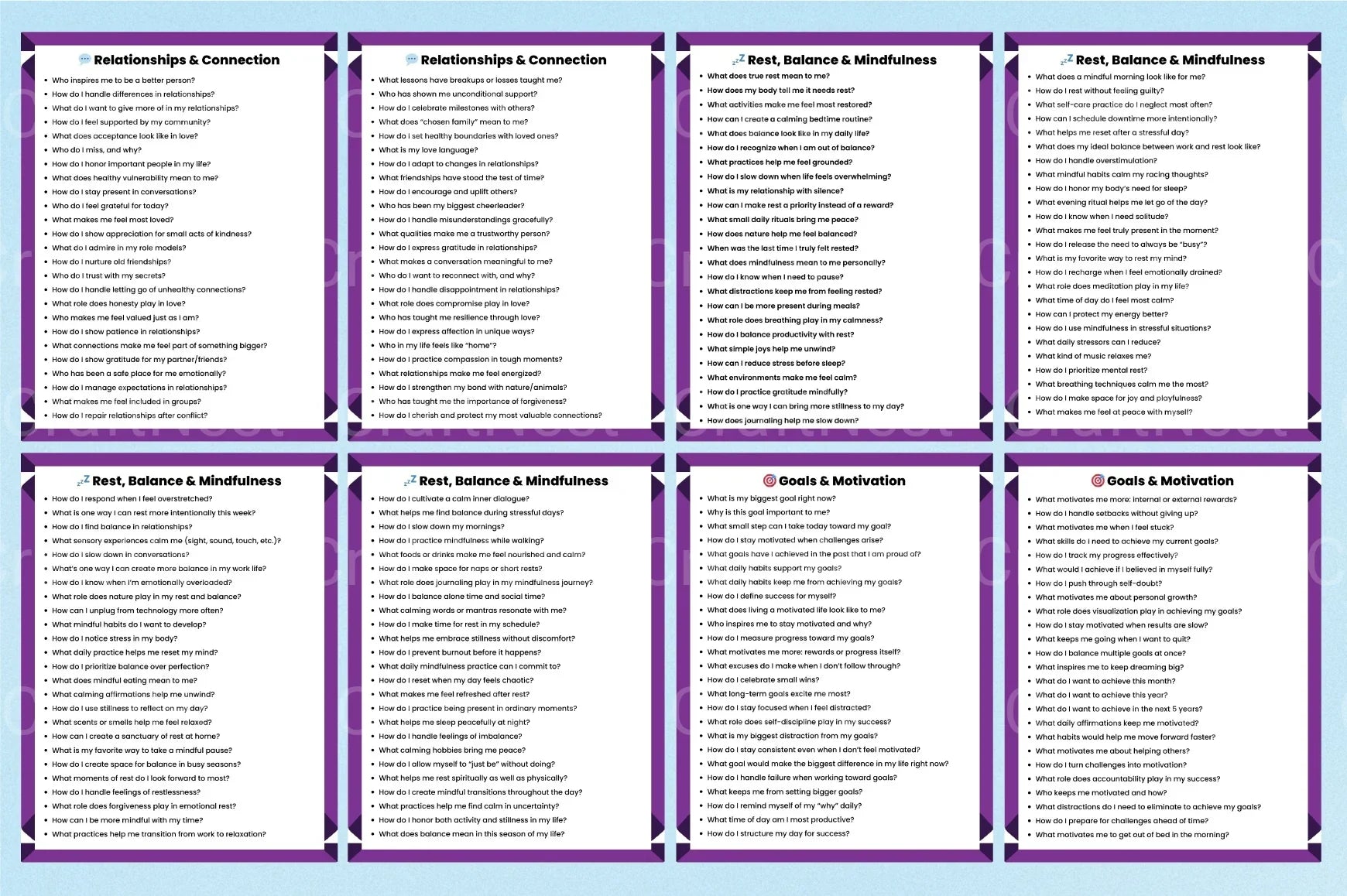 Mental Health Prompts for Wellness - CraftNest - Digital Crafting and Art