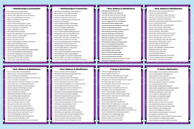 Mental Health Prompts for Wellness - CraftNest - Digital Crafting and Art