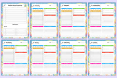 Academic Student Life Planner - CraftNest - Digital Crafting and Art