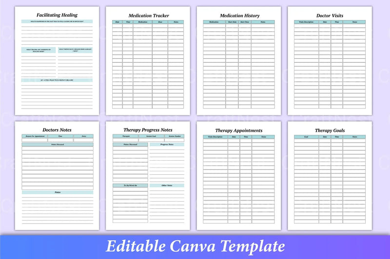 PTSD Trauma Processing Workbook - CraftNest - Digital Crafting and Art