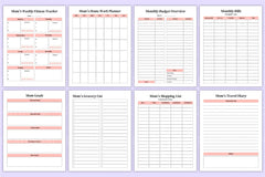 Busy Mom Life Organizer - CraftNest - Digital Crafting and Art