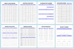Shirt Business Planner Guide - CraftNest - Digital Crafting and Art
