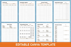 Finance Tracker Tool - CraftNest - Digital Crafting and Art