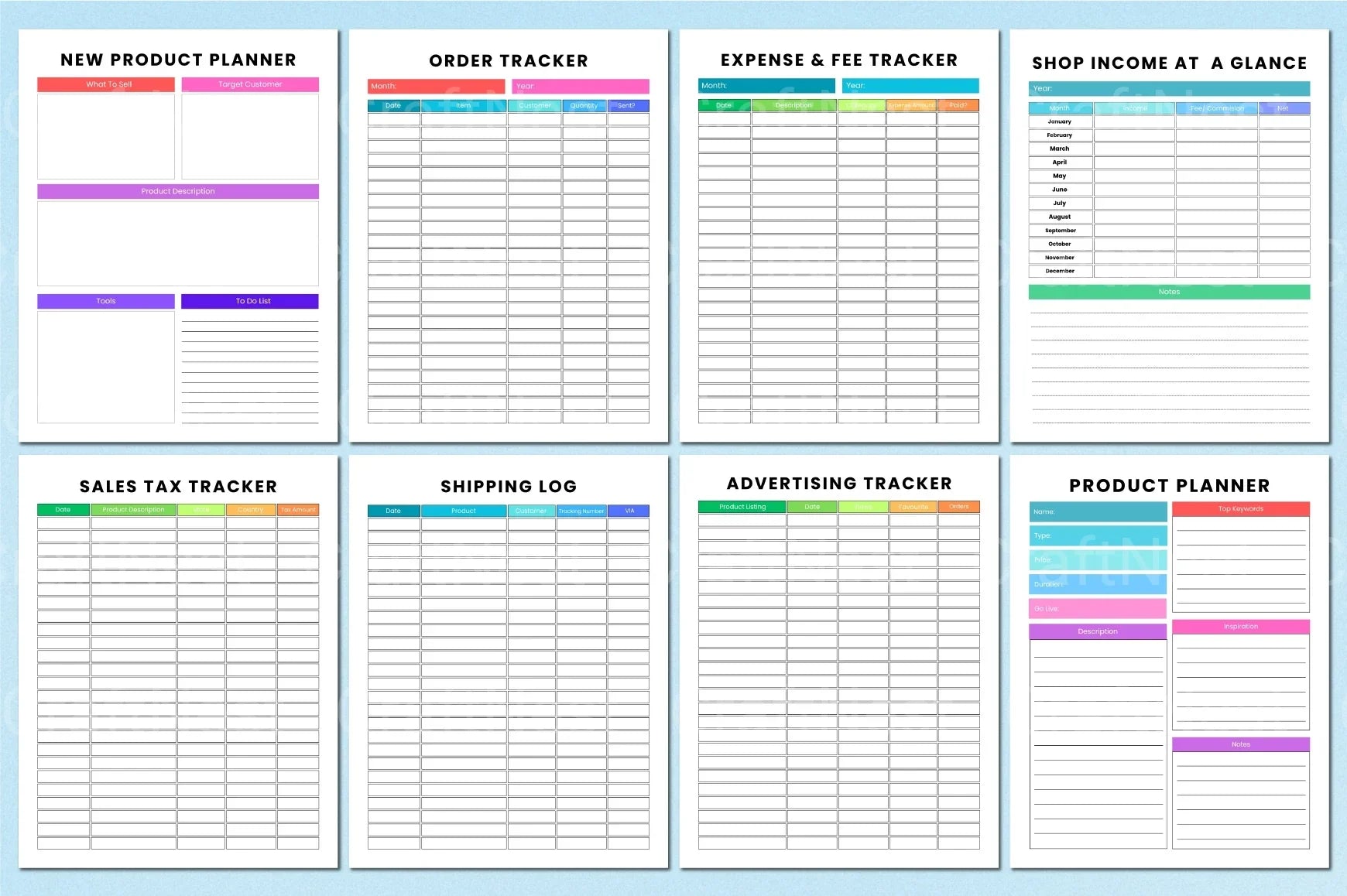 Online Success Planner - CraftNest - Digital Crafting and Art