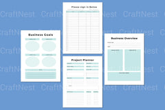 Comprehensive Financial Workbook for Effective Budgeting - CraftNest - Digital Crafting and Art