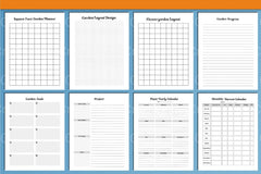 Garden Planner Canva Template - CraftNest - Digital Crafting and Art