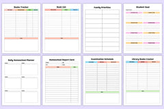 Ultimate Home School Planner - CraftNest - Digital Crafting and Art