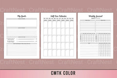 Weight Loss Self-Care Planner - CraftNest - Digital Crafting and Art