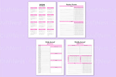 Self Growth Planner - CraftNest - Digital Crafting and Art