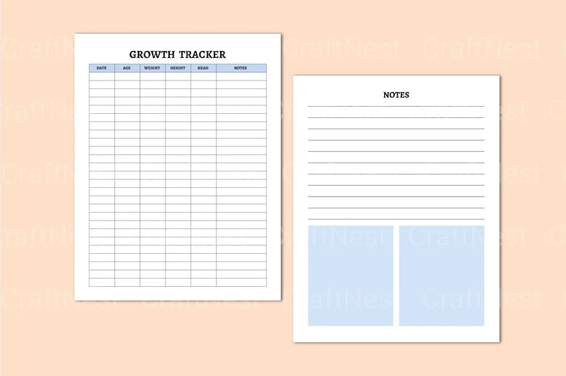 Newborn Planner Guide - CraftNest - Digital Crafting and Art