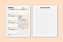 Day Food Diary: Track Your Meals and Nutrition - CraftNest - Digital Crafting and Art