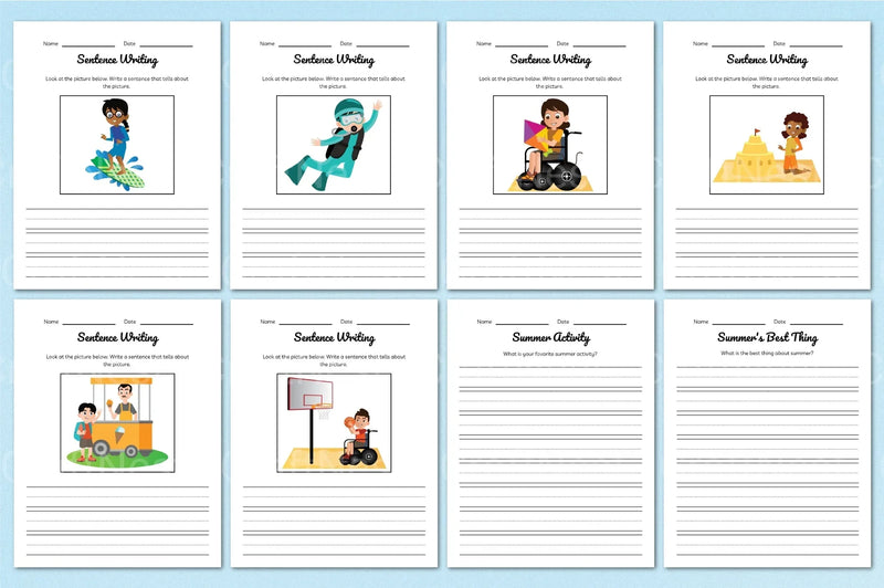 Summer Planner for Kids - CraftNest - Digital Crafting and Art