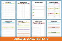 ADHD Planner for Kids: Effective Organization Tool - CraftNest - Digital Crafting and Art