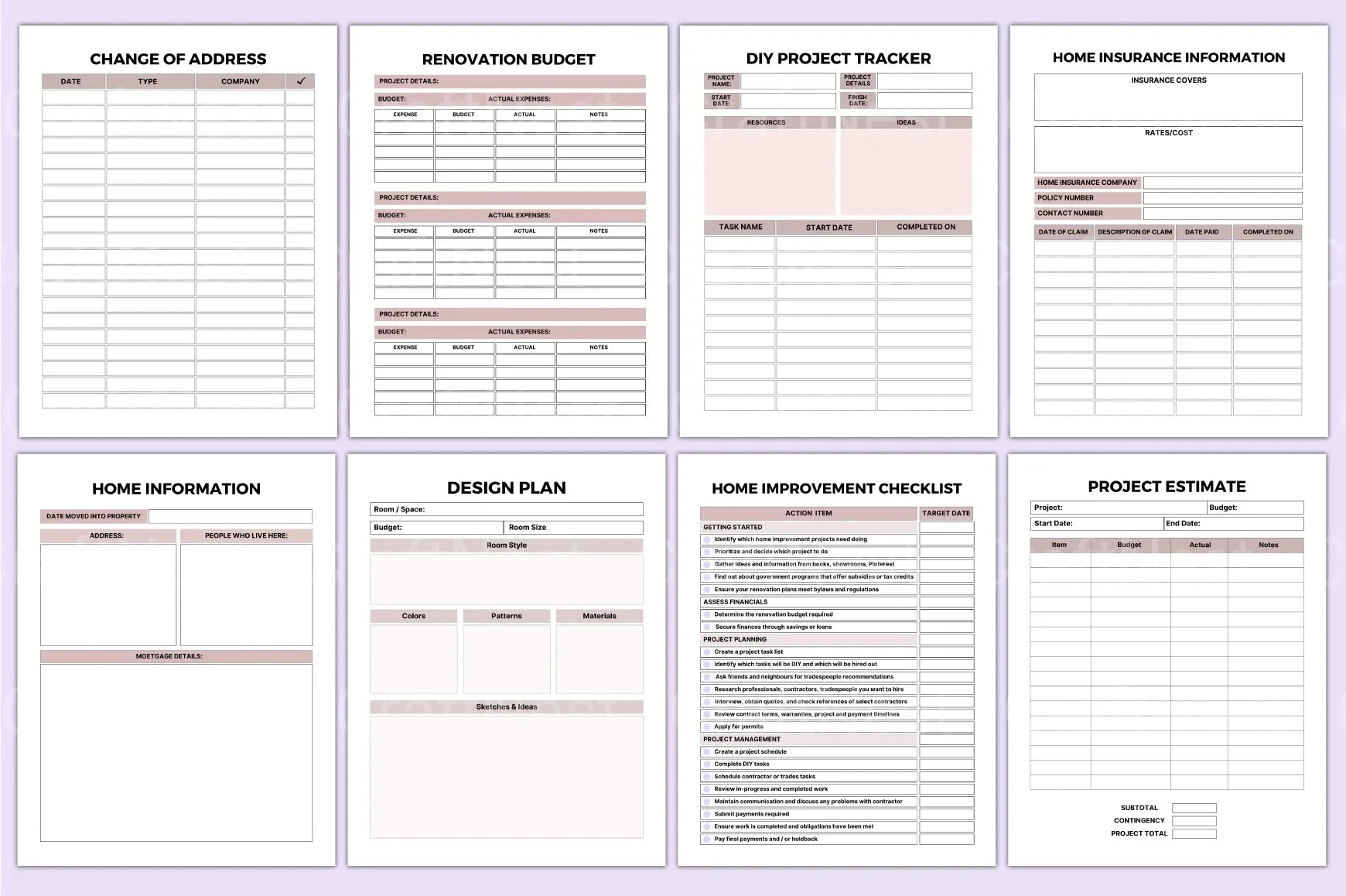 Home Maintenance Planner Guide - CraftNest - Digital Crafting and Art