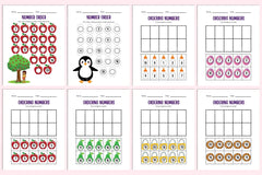 Kindergarten Addition Workbook - CraftNest - Digital Crafting and Art