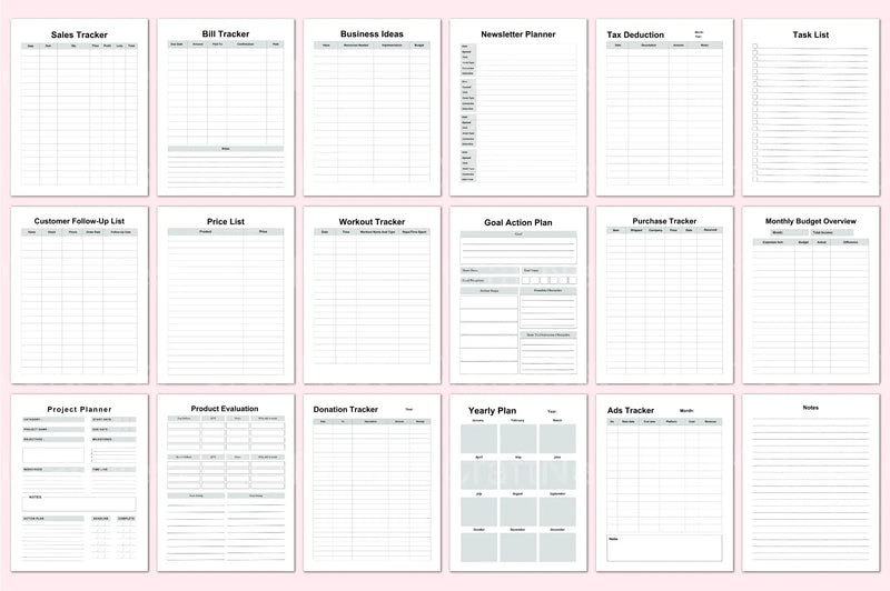 Girl Babe Planner: Stylish & Functional Organizer - CraftNest - Digital Crafting and Art