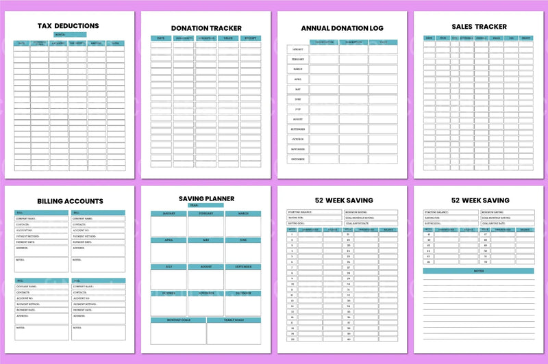 Budget Organizer Tool - CraftNest - Digital Crafting and Art