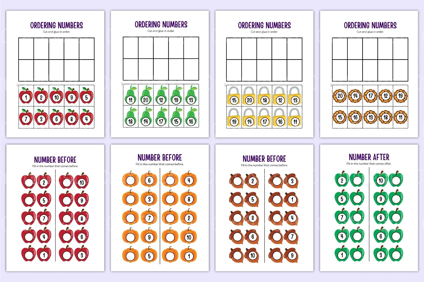Kindergarten Numbers Workbook for Early Learning - CraftNest - Digital Crafting and Art
