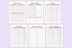Halloween Planner Canva Template - CraftNest - Digital Crafting and Art