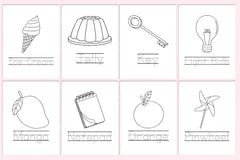 Alphabet Coloring Book for Kids - CraftNest - Digital Crafting and Art