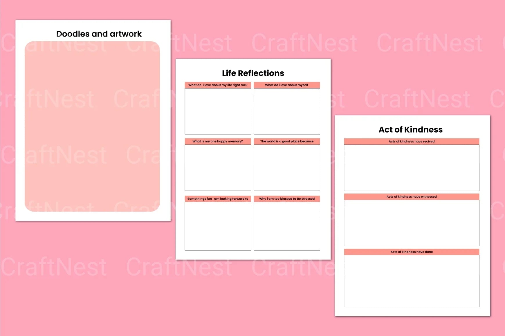 Prayer Reflection - CraftNest - Digital Crafting and Art