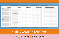 Garden Planner - 100 Planner - CraftNest - Digital Crafting and Art