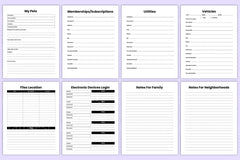 End of Life Planner Guide - CraftNest - Digital Crafting and Art