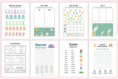 Easter Activity Book for Kids - CraftNest - Digital Crafting and Art