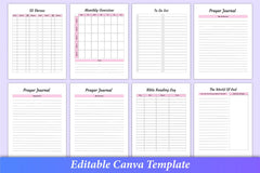 Bible Devotional Planner - 100 Planner - CraftNest - Digital Crafting and Art