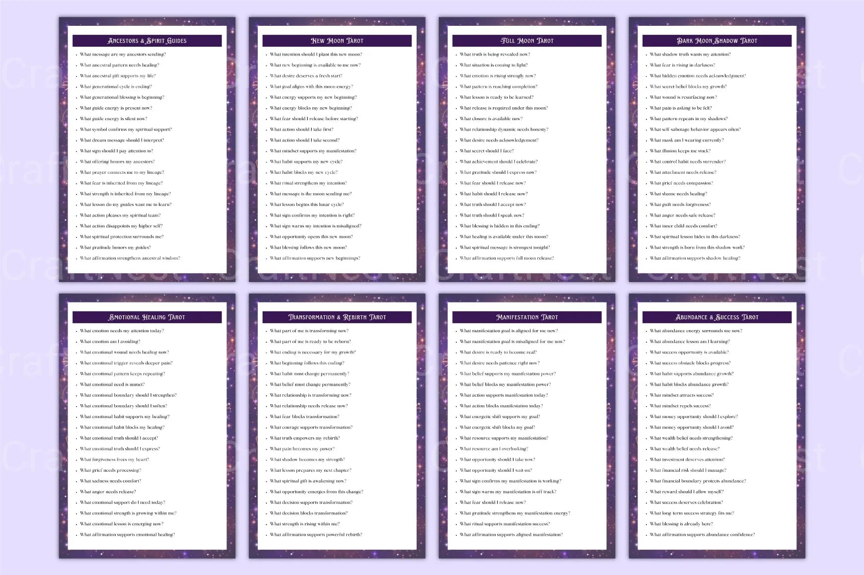 Tarot Prompts for Sacred Insight - CraftNest - Digital Crafting and Art