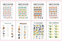 Best Animals Workbook for Kids - CraftNest - Digital Crafting and Art