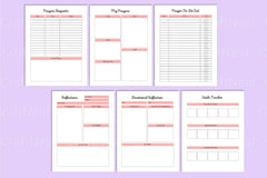 Prayer Devotional Planner for Spiritual Growth - CraftNest - Digital Crafting and Art