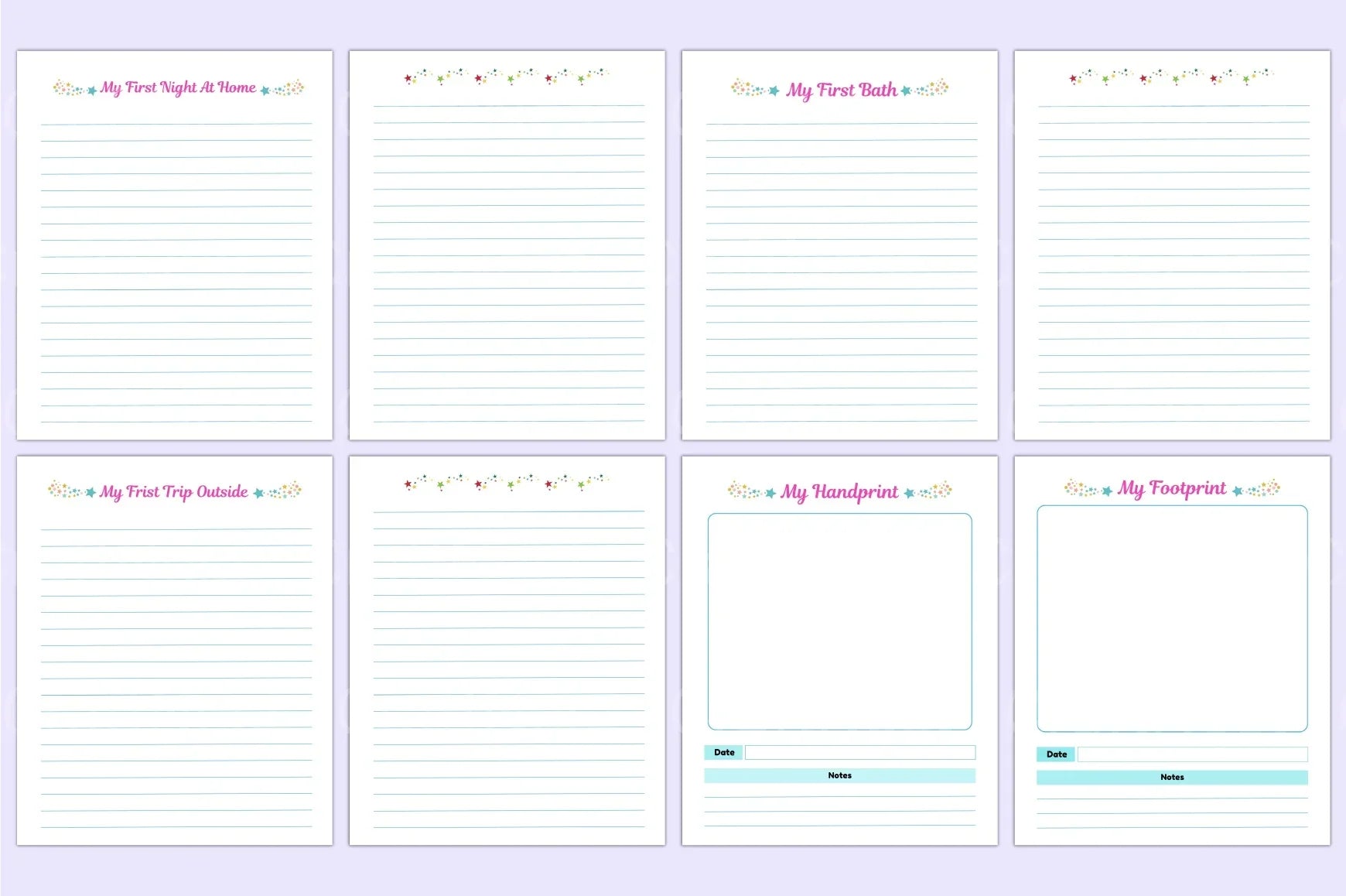 Baby Memory Book: Capture Precious Moments - CraftNest - Digital Crafting and Art