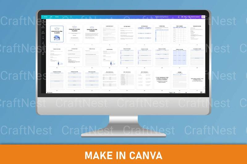 Effective Problem Solving Planner - CraftNest - Digital Crafting and Art