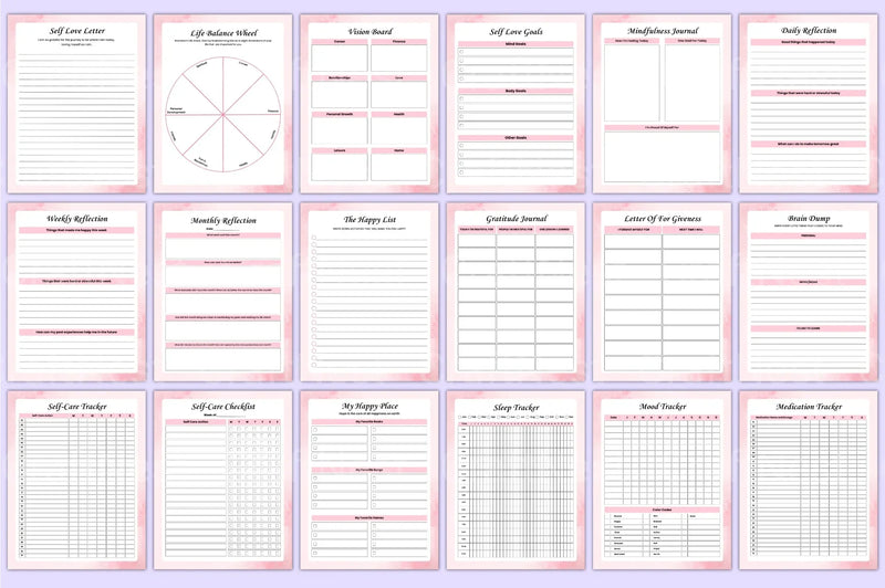 Self Love Wellness Guide - CraftNest - Digital Crafting and Art