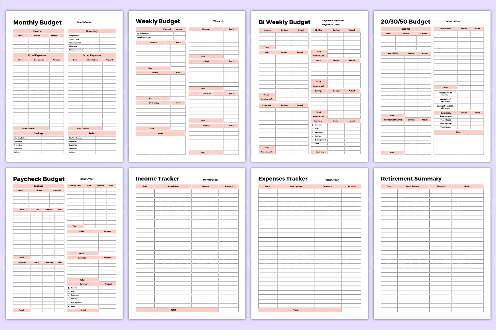 Ultimate Budget Planner - CraftNest - Digital Crafting and Art