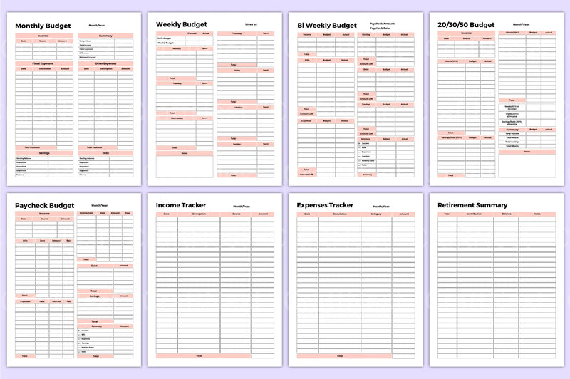Ultimate Budget Planner - CraftNest - Digital Crafting and Art