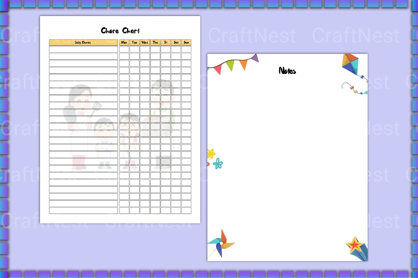 Kids Savings Tracker: Fun & Easy Money Management - CraftNest - Digital Crafting and Art