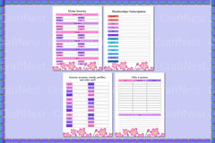 End of Life Planner Template - Canva - CraftNest - Digital Crafting and Art