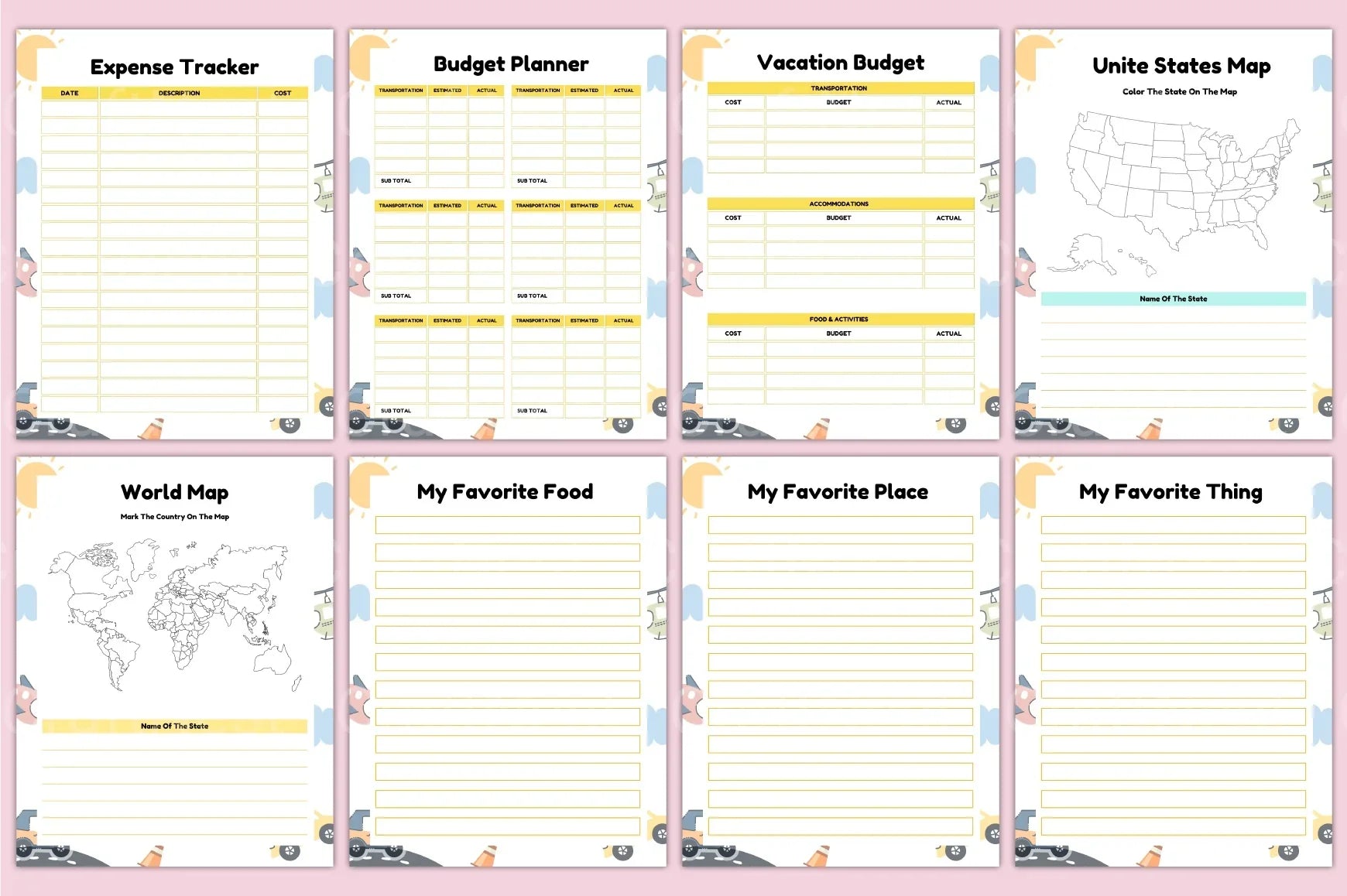 Travel Tips for Kids - CraftNest - Digital Crafting and Art