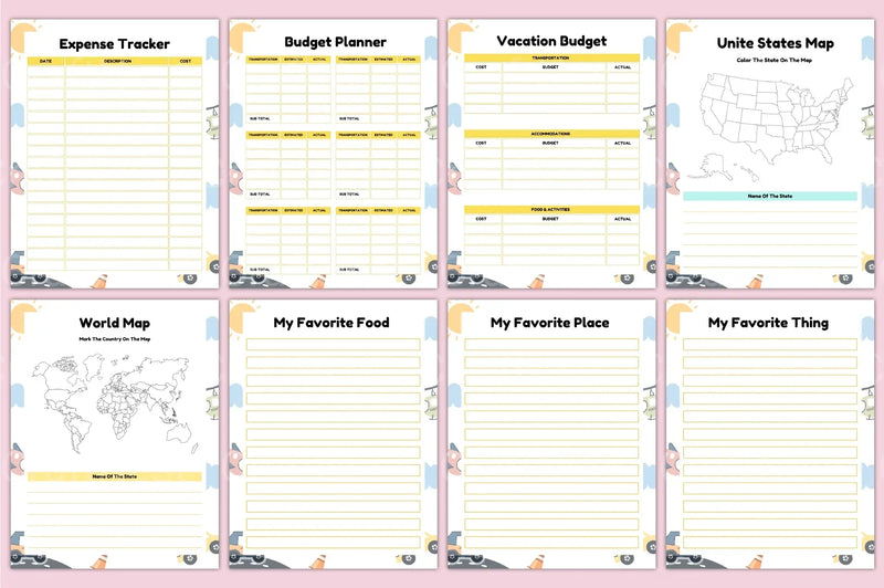 Travel Tips for Kids - CraftNest - Digital Crafting and Art