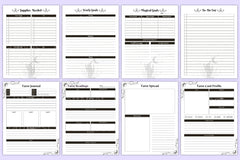 Witchcraft Tarot Workbook Guide - CraftNest - Digital Crafting and Art