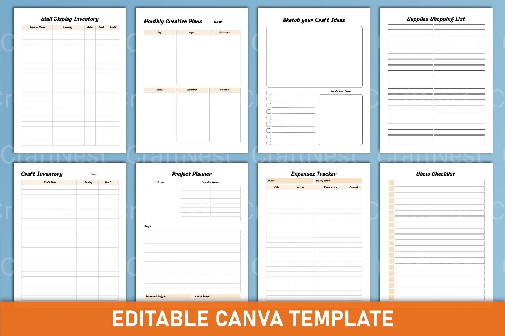 Craft Business Planner: Start Your Business Plan Today - CraftNest - Digital Crafting and Art
