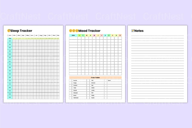 Depression Recovery Workbook - CraftNest - Digital Crafting and Art